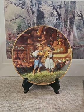 1992 Knowles Hansel And Gretel Classic Fairy Tales Collector Plate
